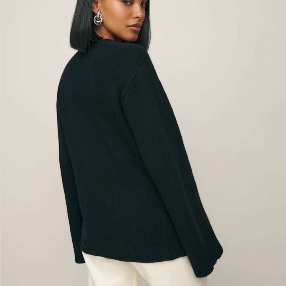 Reformation Franco Split Hem Cardigan - Picture 7 of 8